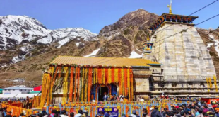 Kedarnath Temple during the 2026 Char Dham Yatra.
