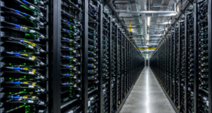 photo of a high-density AI data center